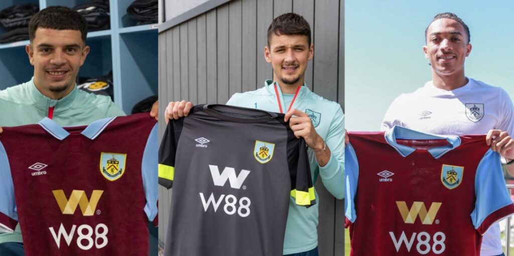 Burnley FC secure sponsorship collaboration with W88