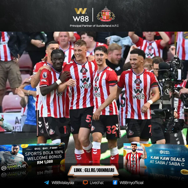 W88-Sunderland-English-Premier-League-Gol-Celebration-2025
