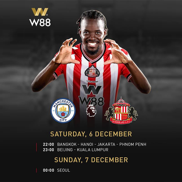 W88-Malaysia-English-Premier-League-2025-Manchester-City-vs-Sunderland