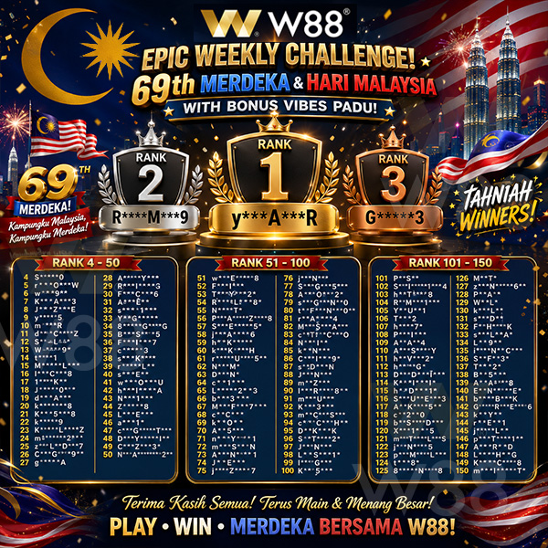 List-Pemenang-Epic-Weekly-Challenge---Malaysia-Merdeka-69-tahun-With-14-Star