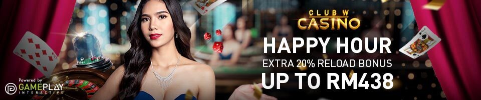 Bonus Happy Hour RM 438 Club W88 Live Casino